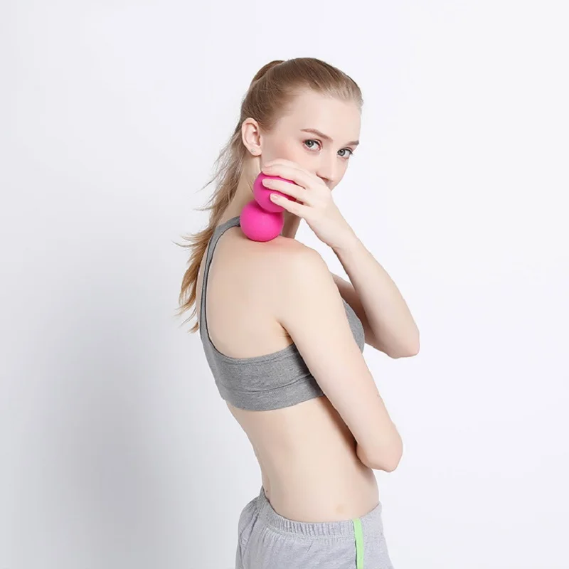 Мячик Myofascia арахисовый Массажный мяч фитнес фасции для тела массаж Йога