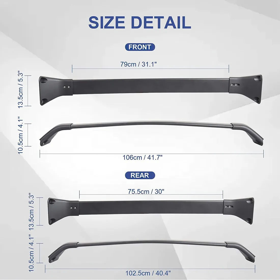 

F-UNION Roof Rack PairOE Style Aluminum Car Roof Rack Cross Bars Top Luggage Cargo Carrier for Mazda CX-5 2017 2018 2019 2020