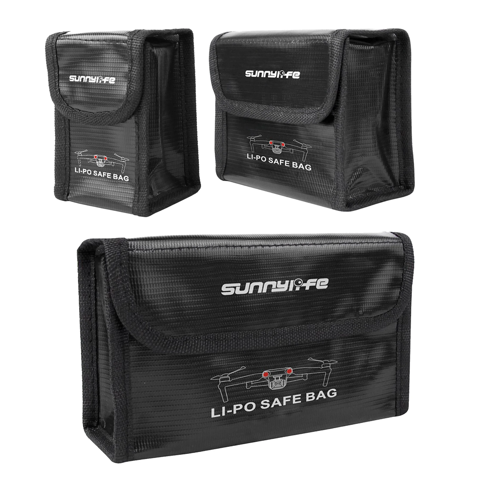

Battery Safe Bag for DJI Mavic Air 2S / Air 2 Drone Accessories Explosion Proof Carrying Case Made of high density fiberglass