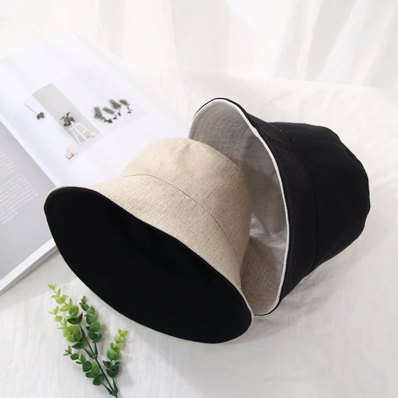 Шапка в рыбацком стиле han edition chun xia новинка двухсторонняя Солнцезащитная шляпа