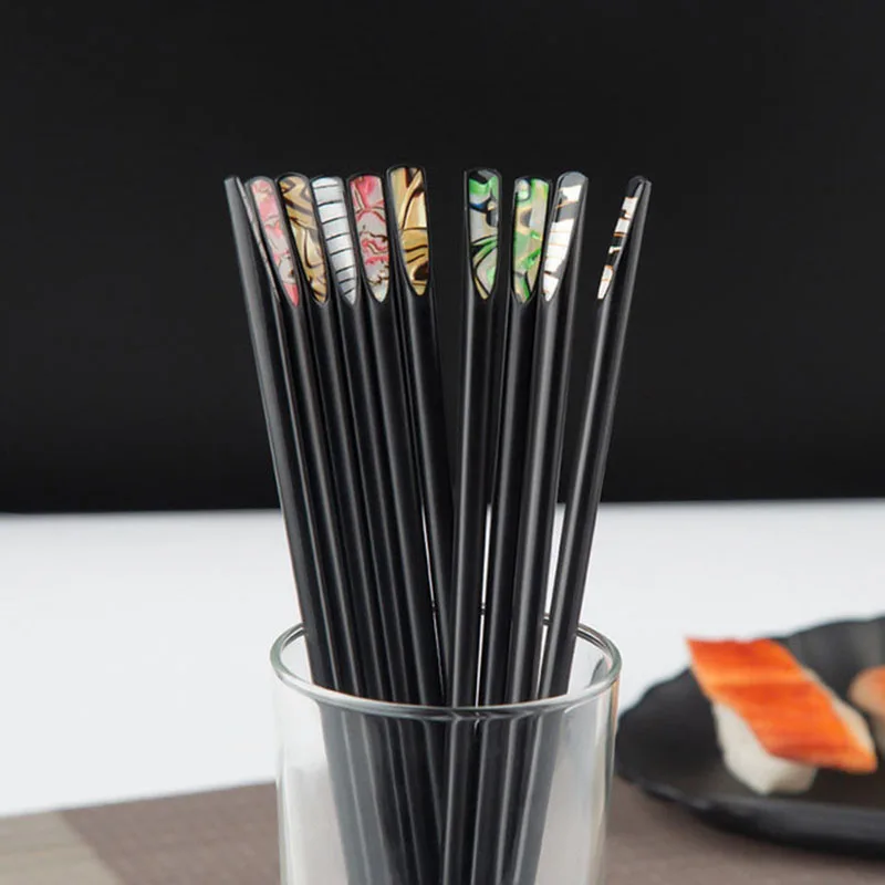 Набор палочек для еды из сплава 5 пар | Дом и сад