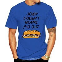 joey doesnt share food tv show funny hot dog graphic mens t shirt tee