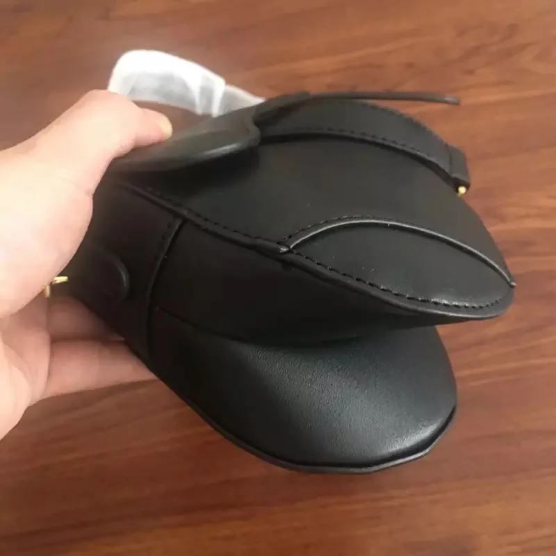 

Luxury Designer Genuine Leather Saddle Bag Woman Shoulder Bags With Long Strap Sac Bolsas High Quality Lady's Handbag