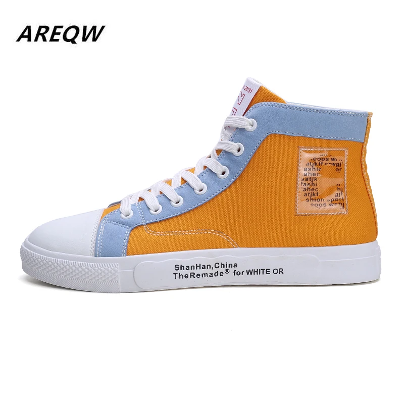 Новое поступление сезон осень-зима удобные мужские кроссовки из парусины