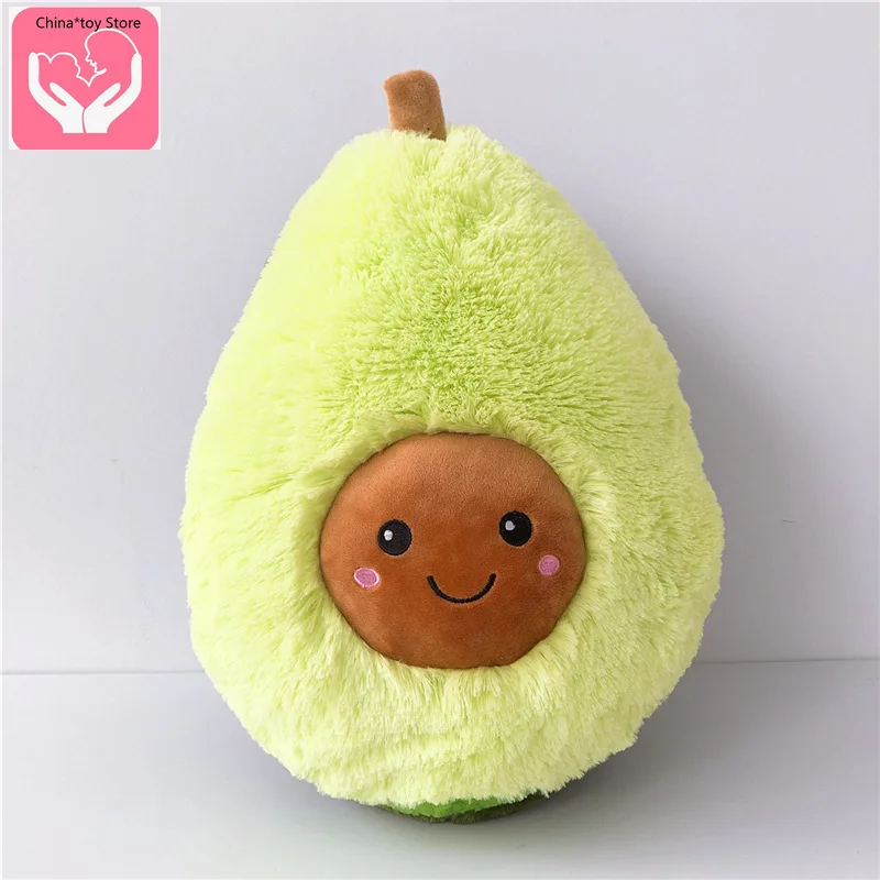

Hot Avocado Pillow Fruit Plush Toy Avocado Doll Cartoon Imitation Avocado Doll Gift Female PP Cotton