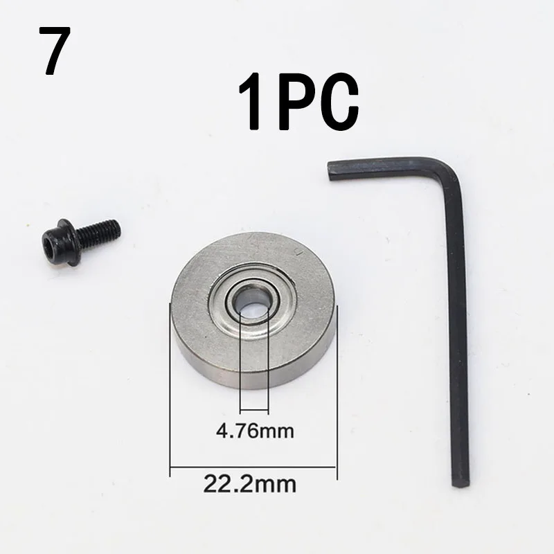 Набор колец для остановки подшипника 1/4 дюйма 1/2 строгальный Бит фрезерные биты