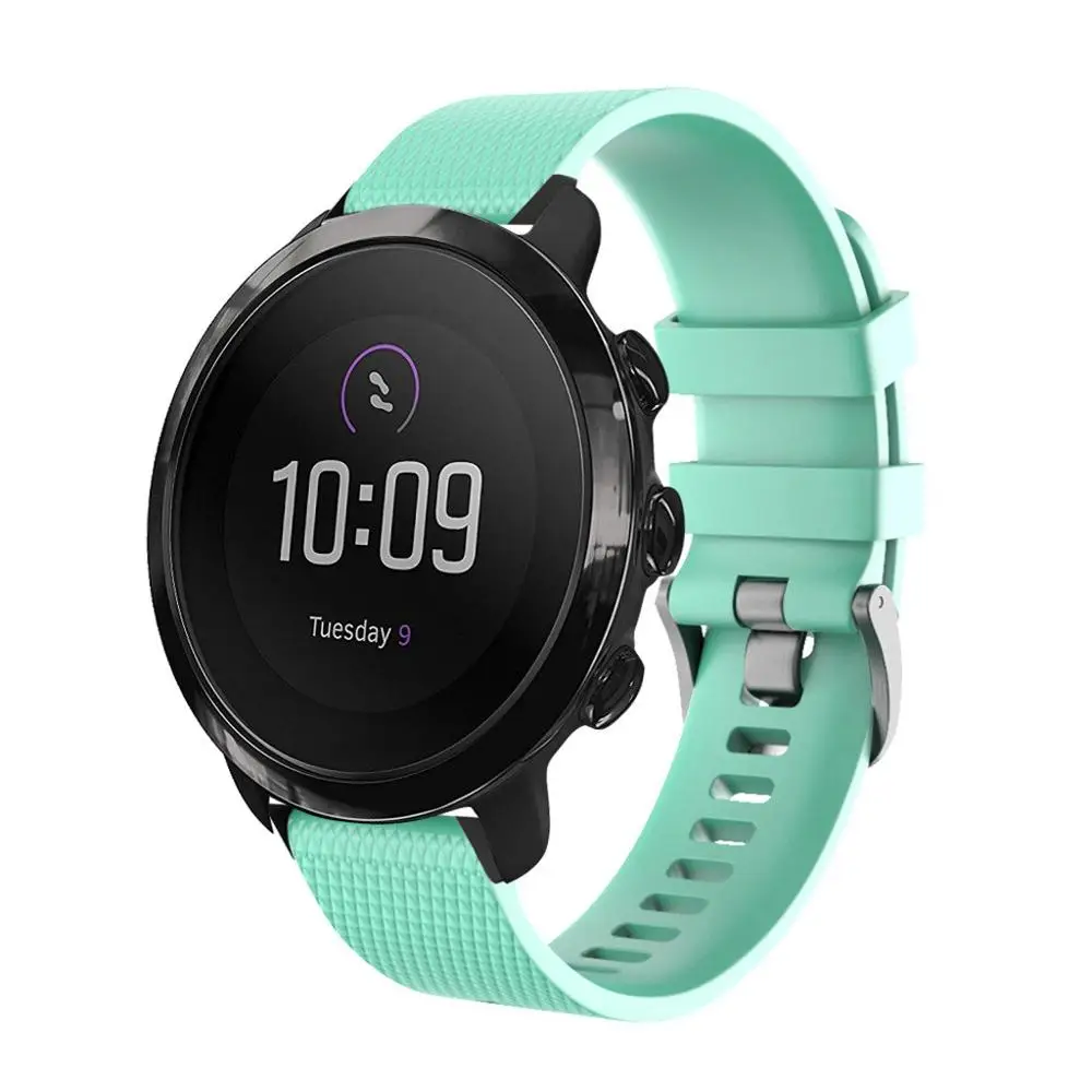 Силиконовый ремешок для часов Браслет замена SUUNTO 3 фитнес унисекс подарок мужчин