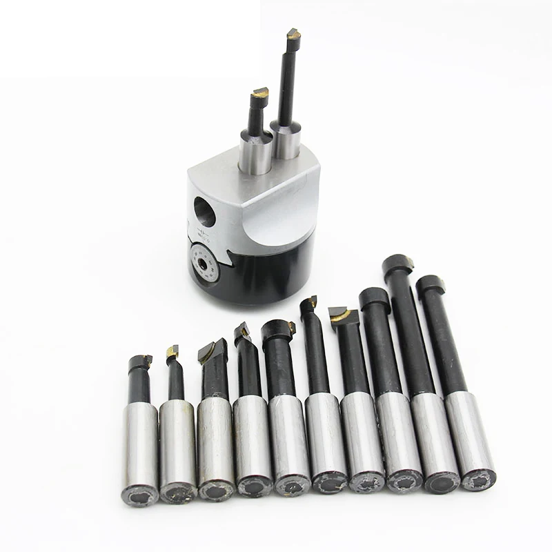 9 шт. 12 мм сверлильные ножи для F1 2 &quot50 сверлильная головка инструменты