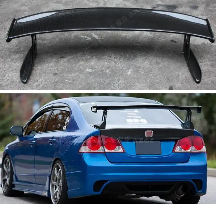 

Спойлер для багажника GT, из углеродного волокна, для HONDA CIVIC FD2 MUGEN GT