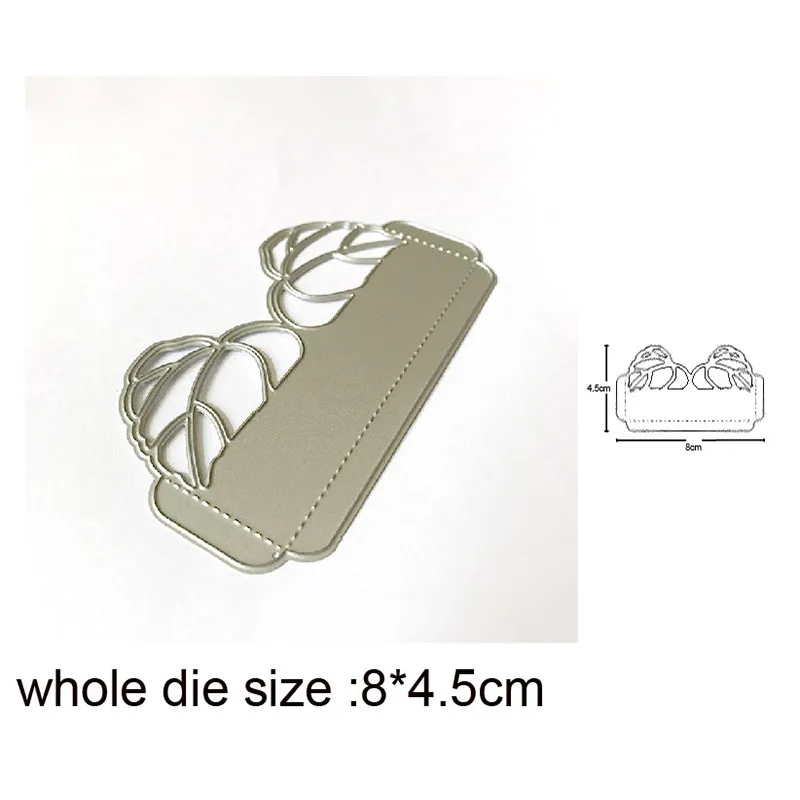 

AILIDA Metal cutting dies cut die mold leaf strip border decoration Scrapbook paper craft knife mould blade punch stencils dies
