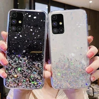 luxury bling glitter phone case for samsung a01 a21s a51 s20 fe a11 a31 back cases for galaxy s 20 a 11 31 21s 51 back cover