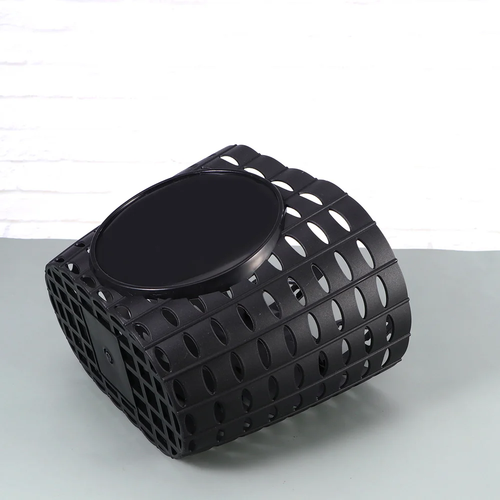 

1pc Children Basket Detachable Bike Storage Basket for Kids Bike(Black)