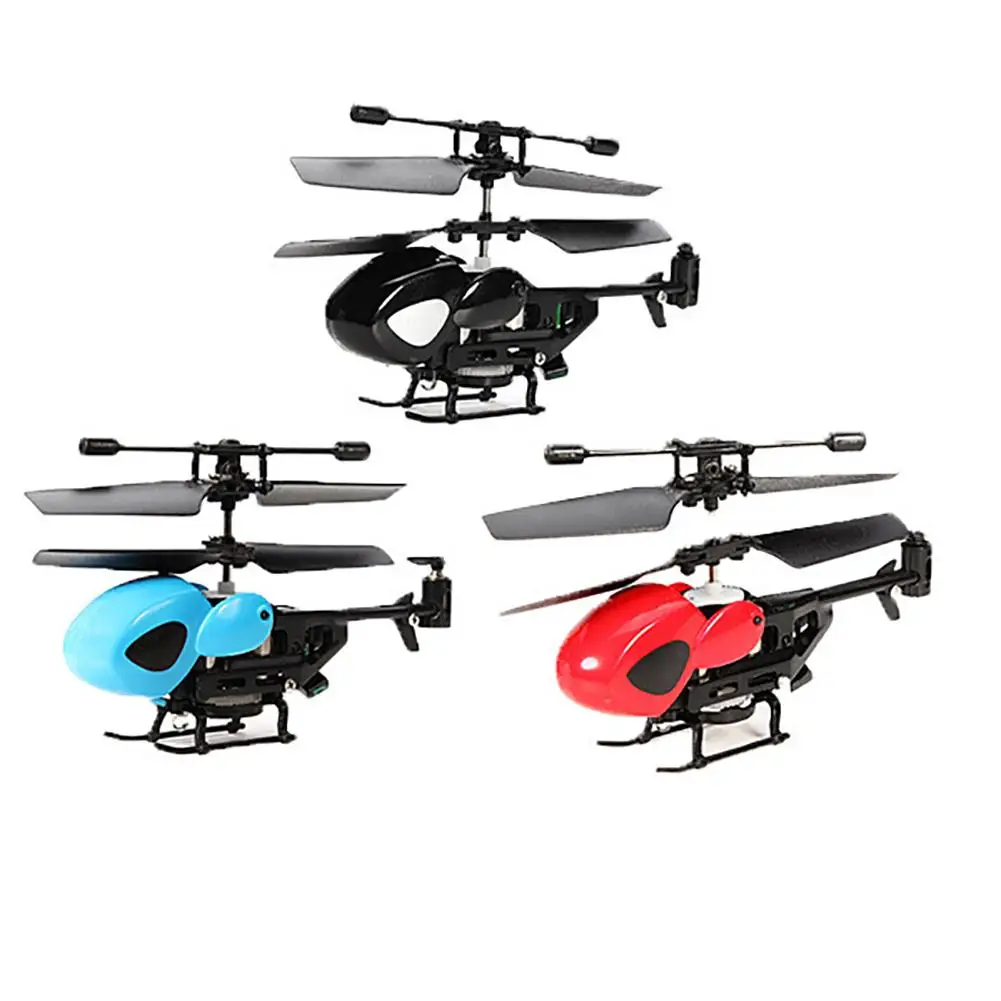 Детский Радиоуправляемый вертолет 2 канала Небьющийся мини-самолет детский