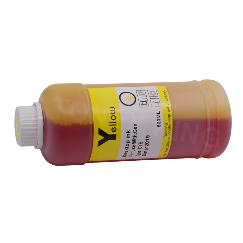 Toney King 500 мл бутылочный принтер заправка чернил комплекты для Epson T1971 T1972 T1973 T1974