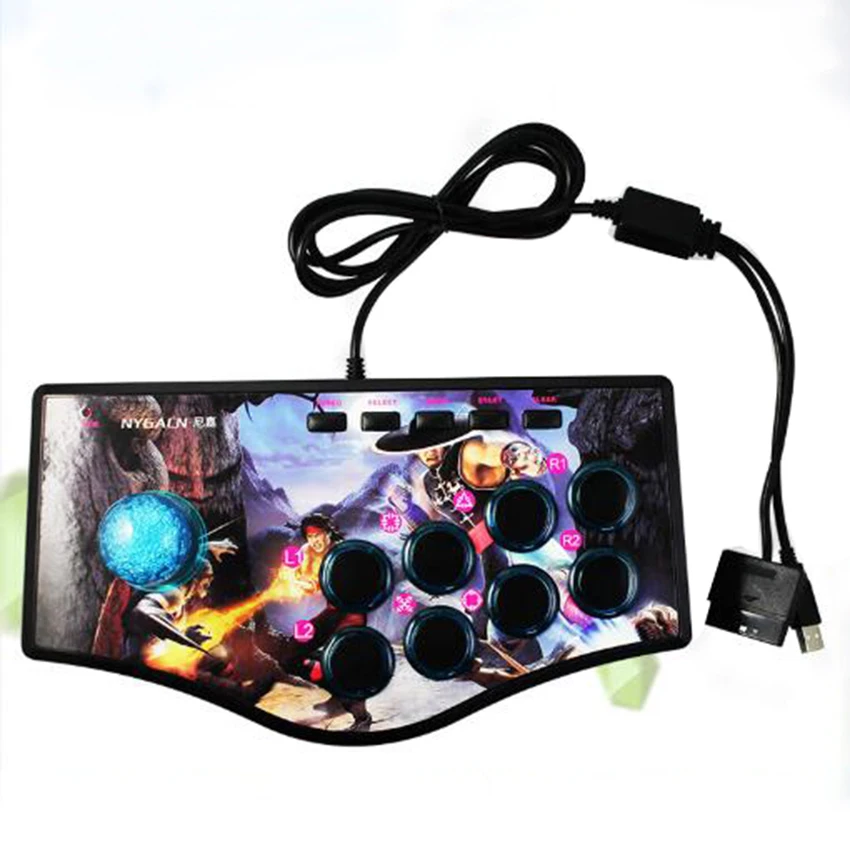 Игровой контроллер USB Rocker аркадный джойстик геймпад Боевая палка подходит для