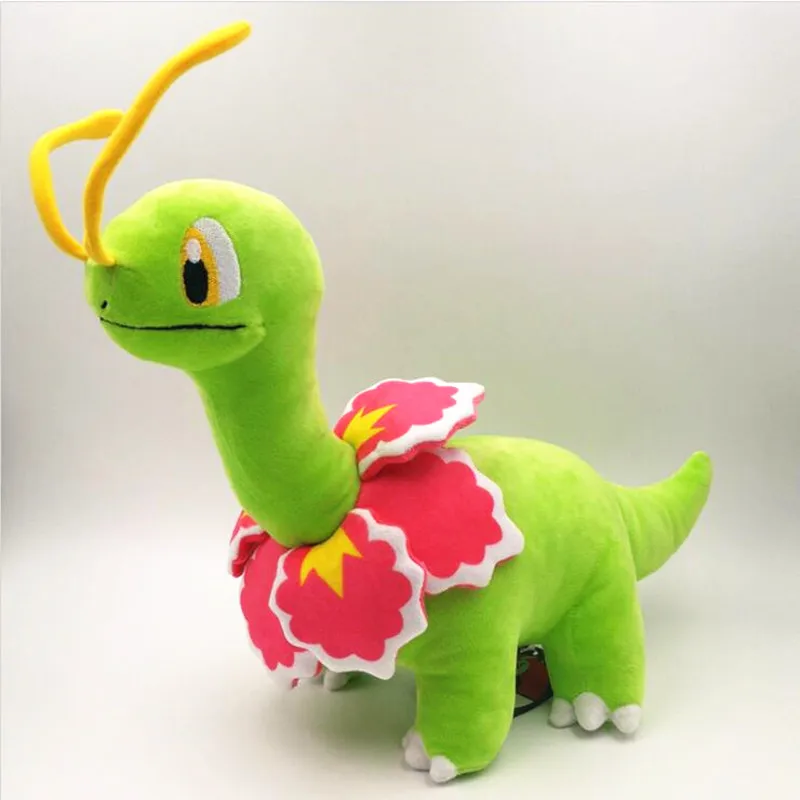 Pokemon Meganium Мягкая Плюшевая Кукла игрушки 400 мм Go фигурку Figura аниме