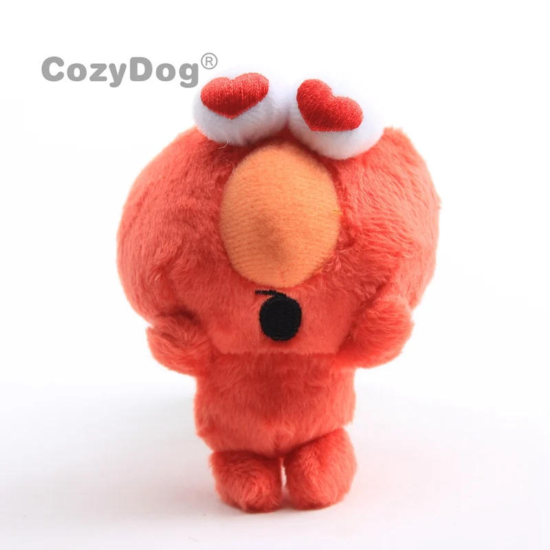 9 см брелок с кулоном Улица Сезам Elmo мультяшный аниме плюшевые игрушки кукла