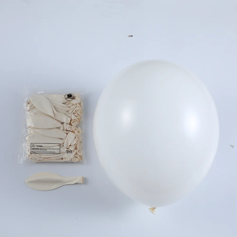 

115pcs Romantic Ink BlueWhite Metal Balloon Garland Balloon Chain Birthday Wedding Holiday Event Party Decoration Supplies