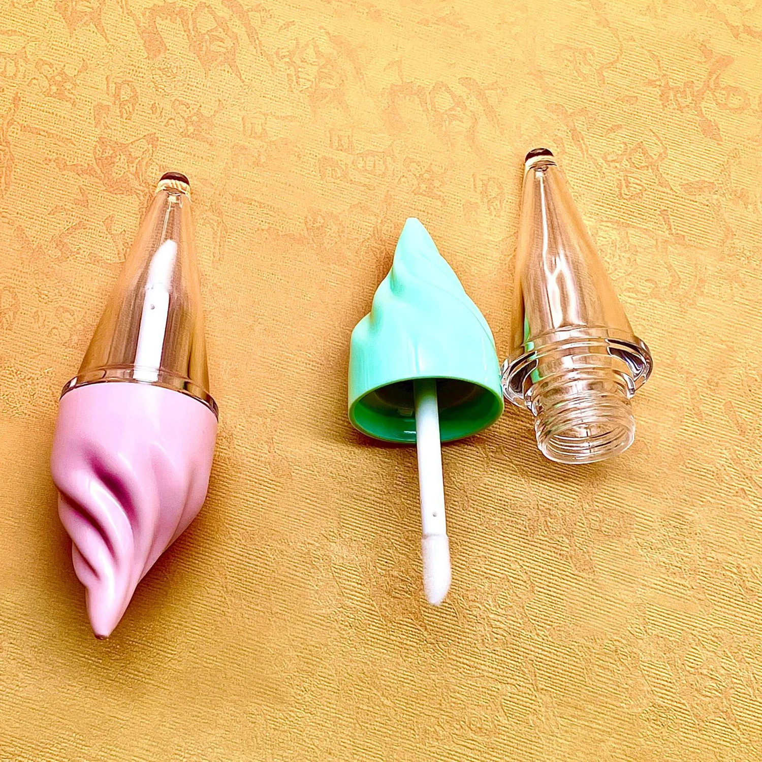 5 шт косметика парфюмерия диспенсер мл мороженое в форме конуса пустой Пластик