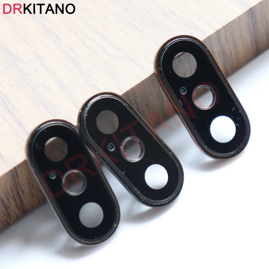 

For Apple iPhone X XS MAX Camera Lens Glass Back Camera Frame For iPhone XS Camera Glass Lens+Frame Holder Replacement Parts