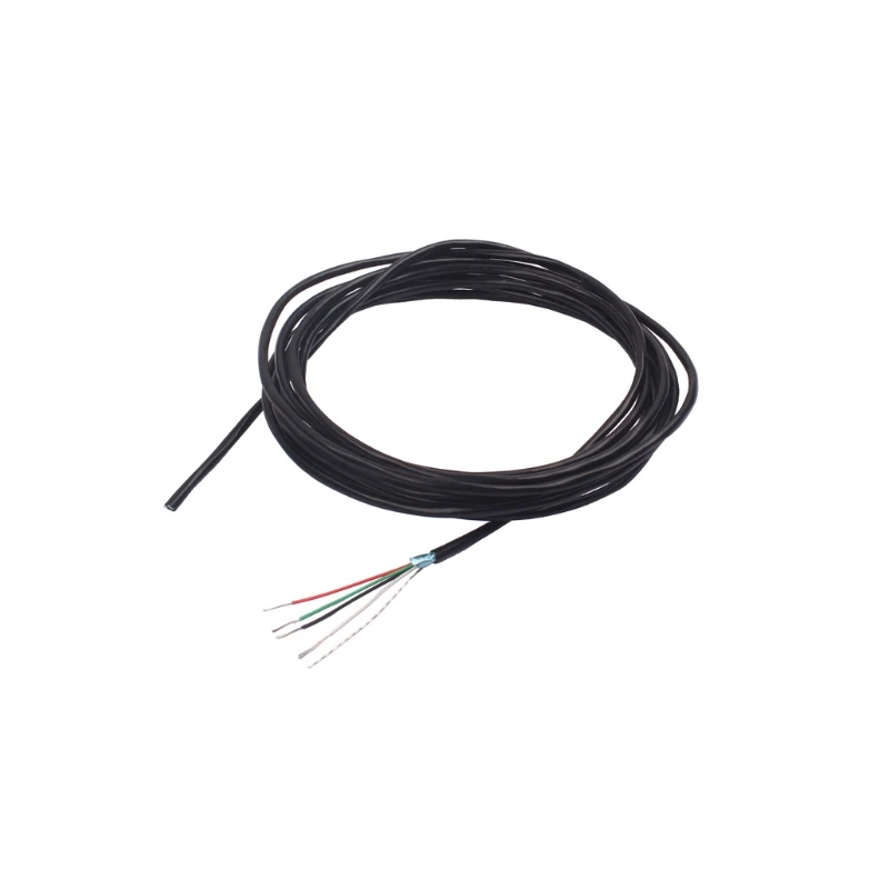 

Shielded 4 Conductor Hookup Wire Guitar Pickup Cable 24AWG Length Guitars Parts