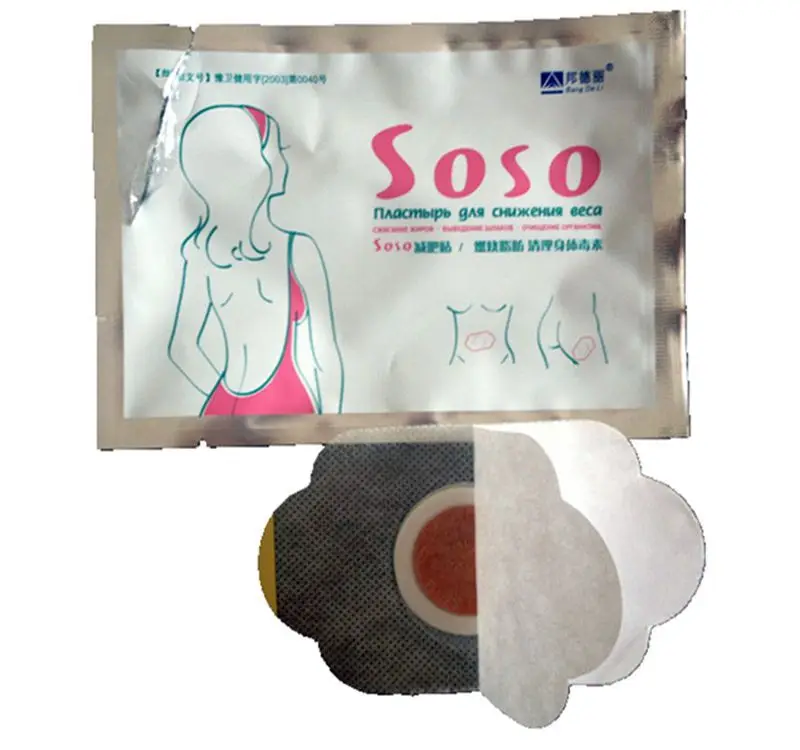 100pcs SOSO Slimming patch weight loss burning fat rapidly