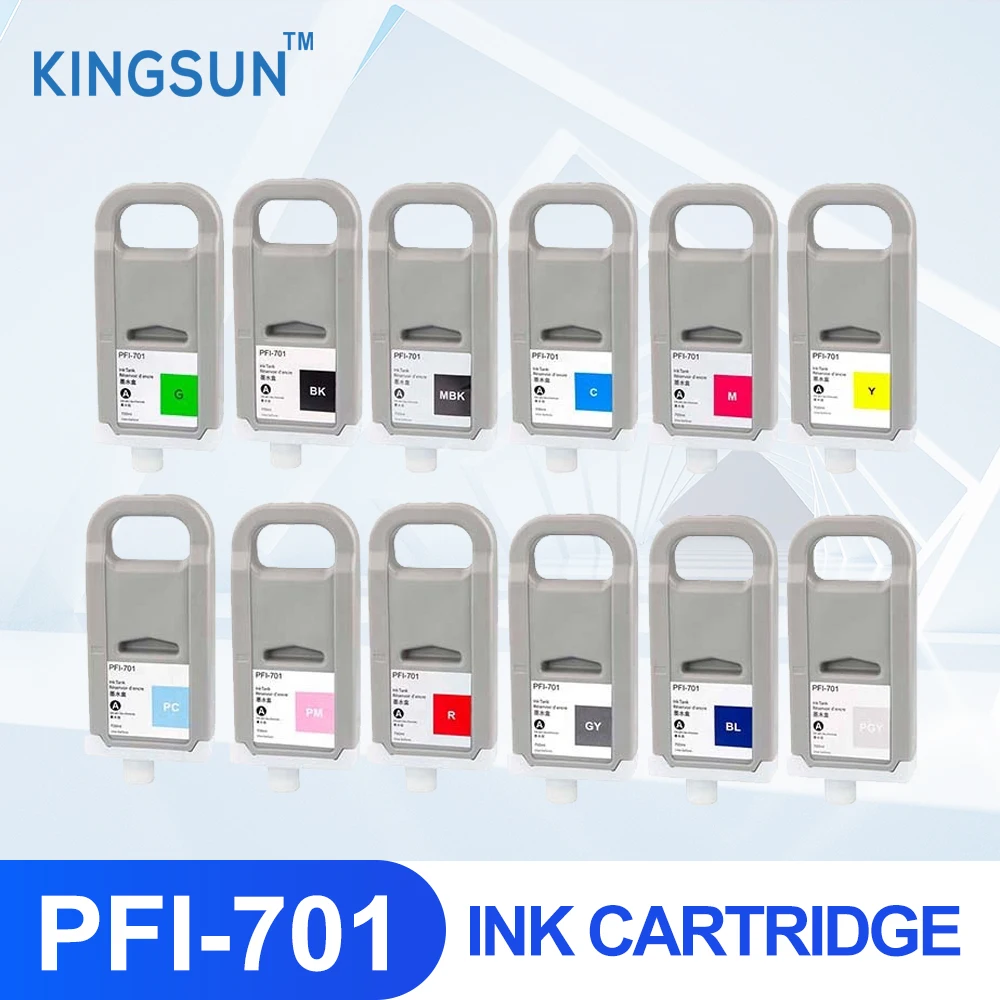 Картридж PFI701 для принтера Canon iPF8000/9000/8100/9100/8110/9110 12 шт. | Компьютеры и офис