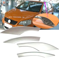 roavia roof luggage rack guard cover silver for vw cross polo 2007 2008 2009 2010 2011 luggage rack cover trim strip