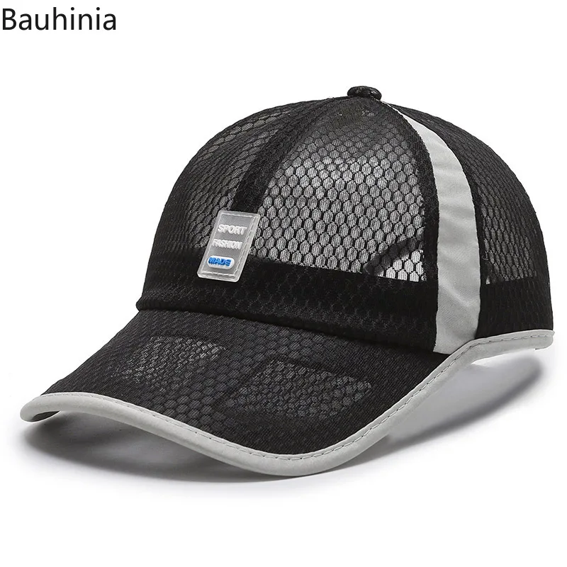 

Unisex Summer Casual Mesh Baseball Cap Adjustable Visor Sun Hat Outdoor Sport Running Hip Hop Trucker Caps