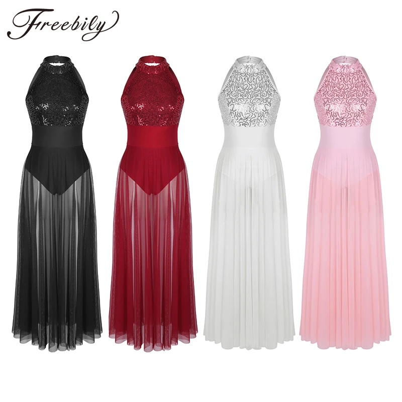 Женское балетное трико без рукавов с блестящими пайетками сценические костюмы