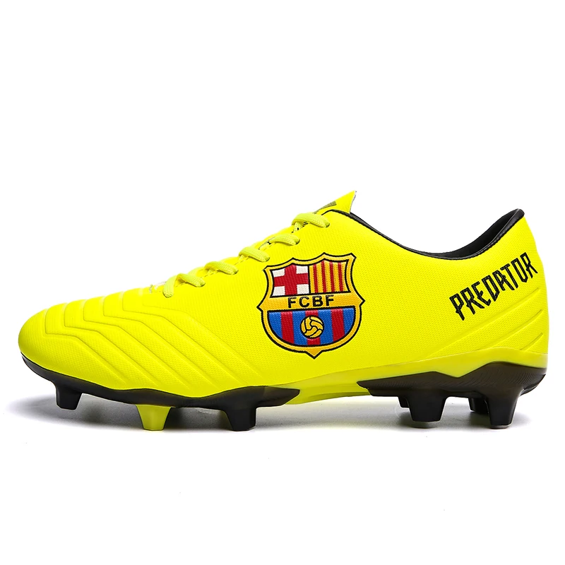 Мужские футбольные бутсы для улицы новинка Дышащие взрослых TF/FG тренировочные