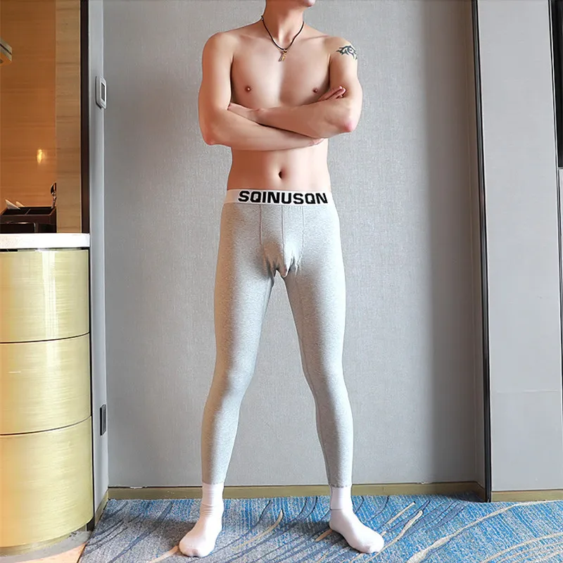 Модные мужские термобелье в Корейском стиле модные тонкие спортивные дышащие