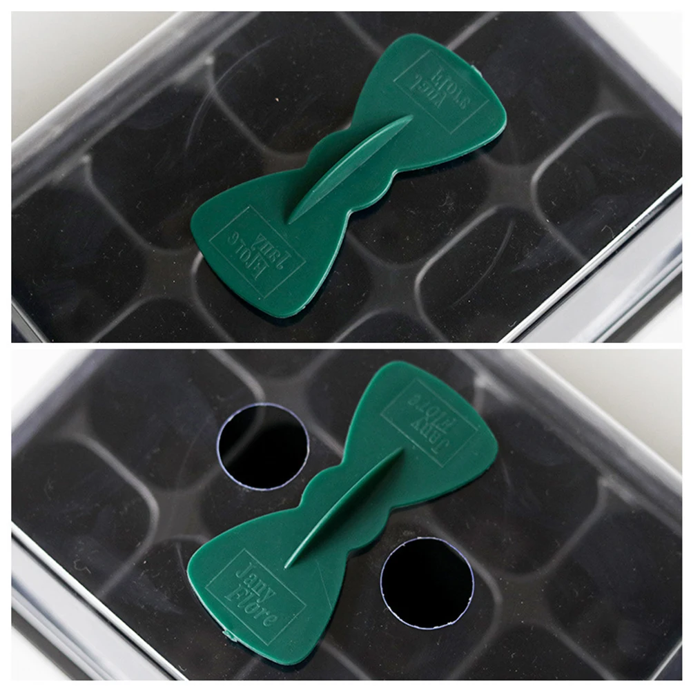 12 ячеек ванны для выращивания растений ПВХ Пластик лоток питомник семена бонсай