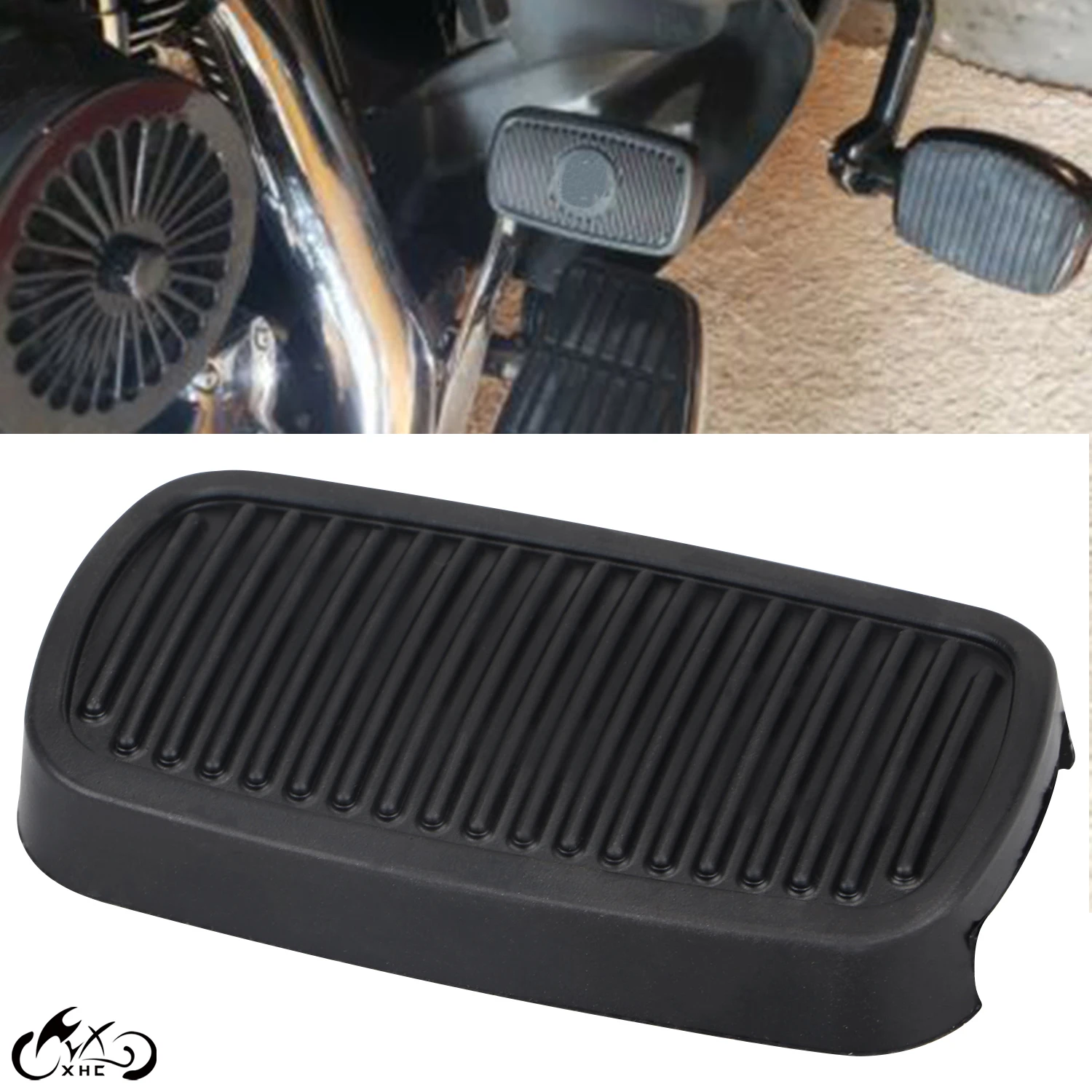 1 шт. Тормозная педаль для Harley Electra Glide Police EFI FLHTPI Dyna Cross Bones|Накладки и декоративные