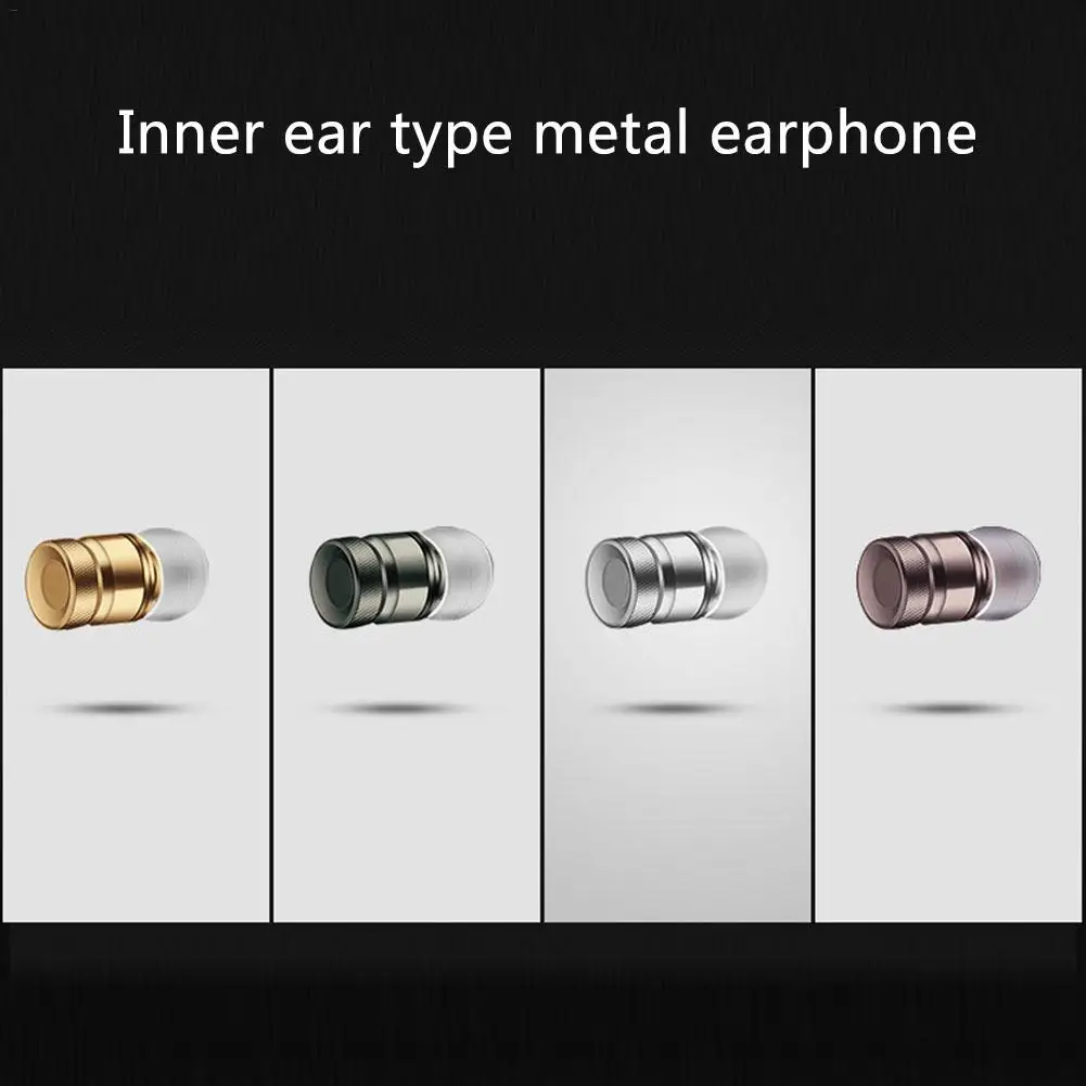 ET10 Проводные Hi-Fi наушники металлические со змеиной нитью тяжелые басы управление