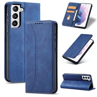 leather flip wallet case for samsung galaxy s21 s20 fe lite s10 e s9 s8 s7 edge note 8 9 10 20 ultra plus a81 a91 phone cover