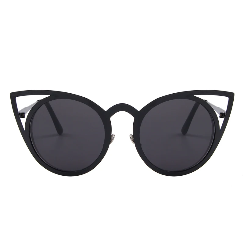

UANLOE 2019 Simple&Fashion Sunglasses Women Brand Designer Cat Eye Sun Glasses Classic Lovely Modeling Round Lenses
