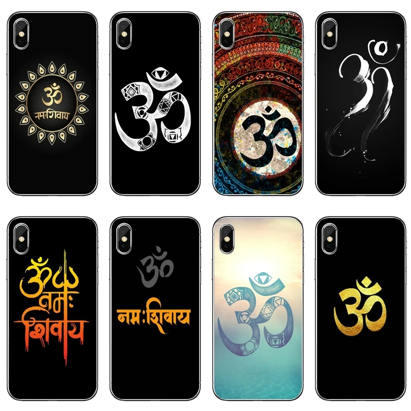 Чехол для телефона Aum Om Ohm буддийские аксессуары iPhone 11 Pro XS Max XR X 8 7 6 6S Plus 5 SE 4 iPod Touch