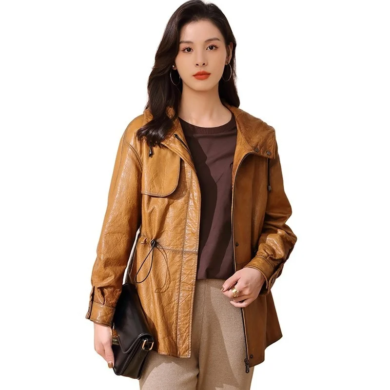 

Women's jackets with tight zipper, classy, casual vintage women's coat.