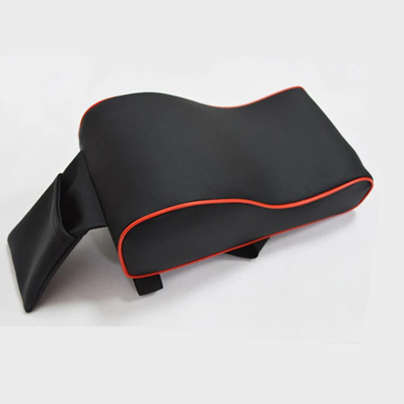 

New leather car center console armrest pad for Skoda Octavia Fabia Rapid Superb Yeti Roomster
