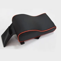new leather car center console armrest pad for skoda octavia fabia rapid superb yeti roomster