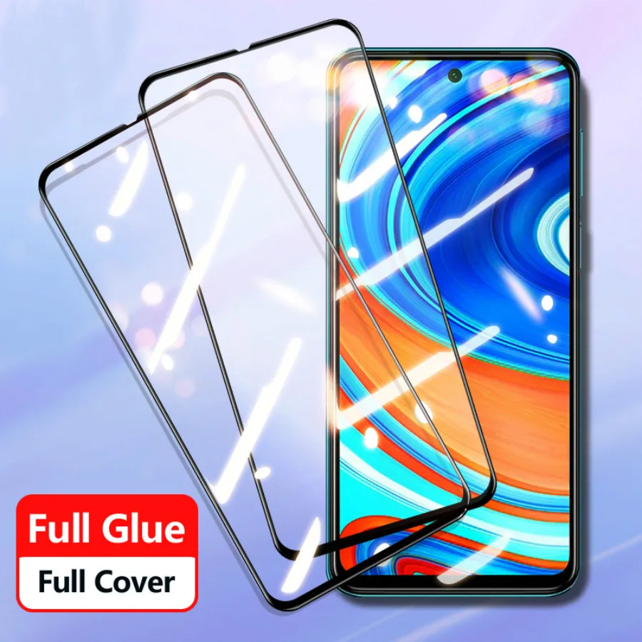 Full Tempered Glass For Xiaomi Redmi Red mi Note 9Pro Note 8 Pro 9Pro Max 8Pro 8t Screen Protector Glass