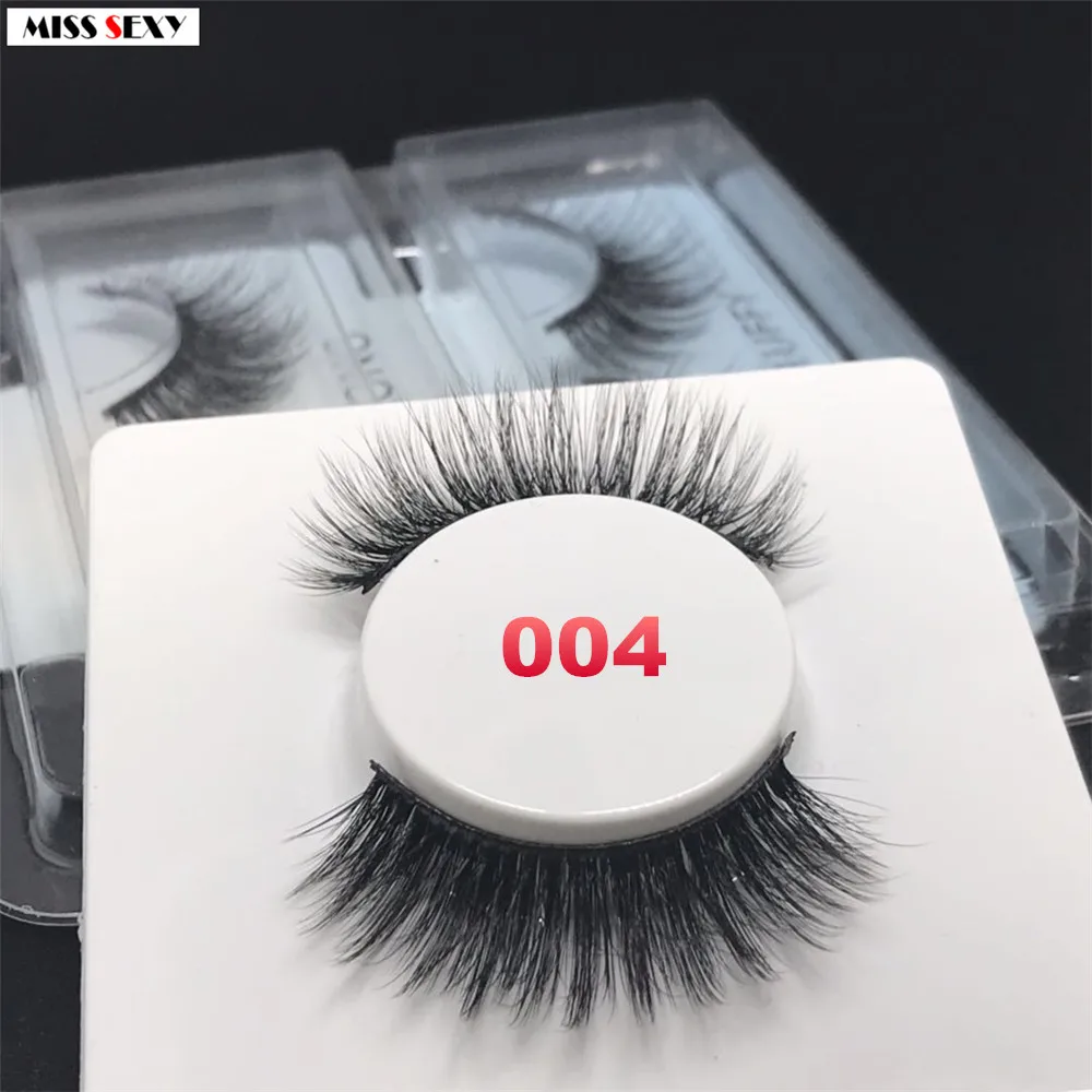 8 пар Misssexy lash 3d норковые ресницы натуральные накладные длинные для макияжа