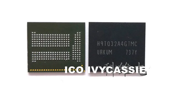 Чип H9TQ32A4GTMC eMMC EMCP BGA221 ИС флэш-памяти NAND 4 Гб + 512 спаянный шар | Электронные