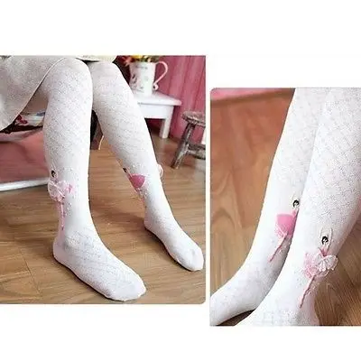 2020 летние розовые белые балетные колготки для маленьких девочек цветочные