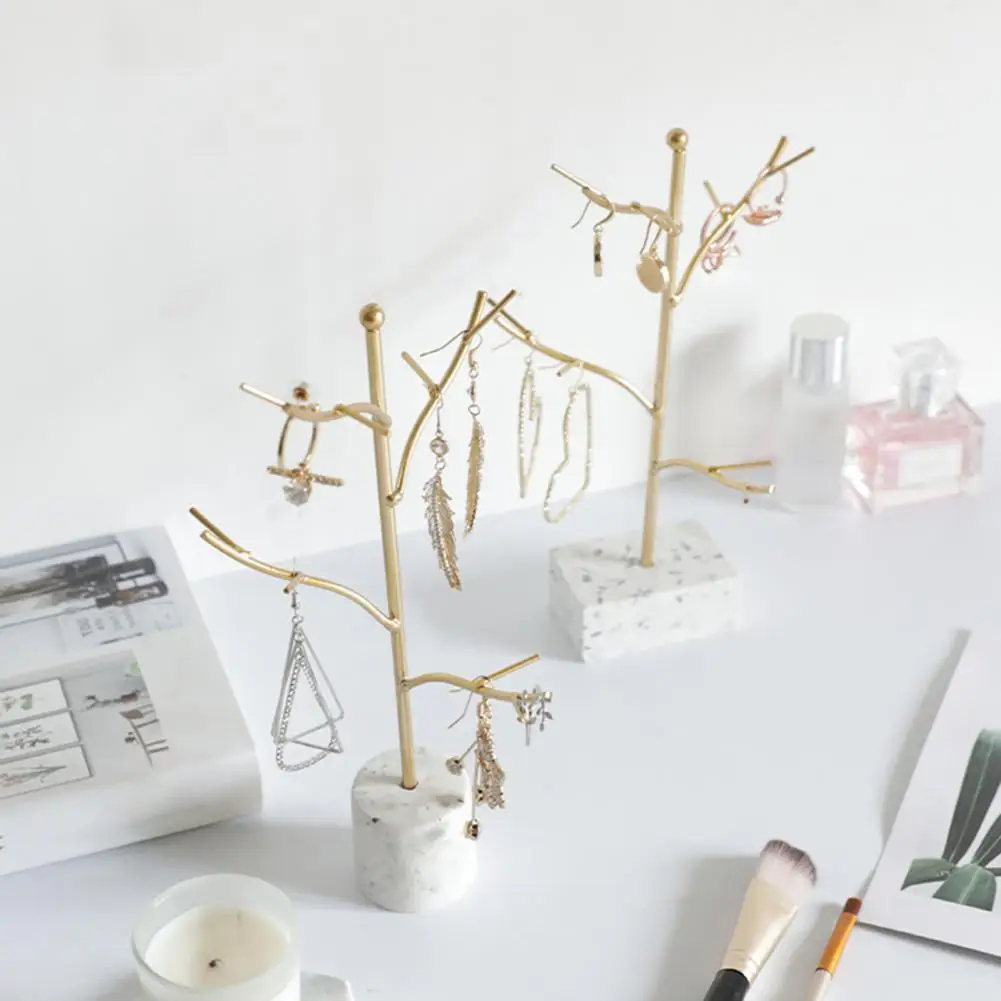 

80% HOT SALES !!! Nordic Simple Light Luxury Earrings Necklace Jewelry Decor Rack Stand Holder