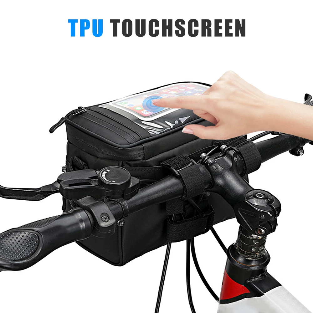 Сумка на руль велосипеда велосипедная сумка переднюю трубу плечо Pannier