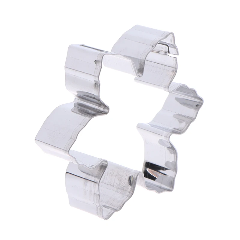 3D нержавеющая сталь Рождественская форма для печенья Форма выпечки Пряники