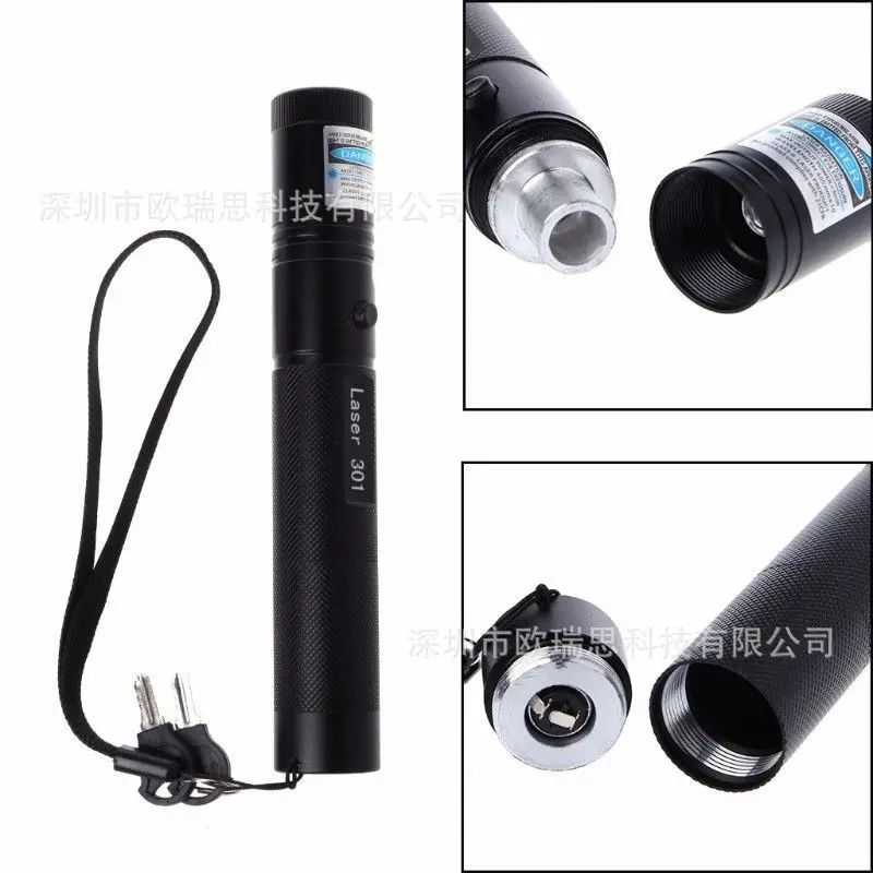 Laser301 Red Green Color Bluish Violet Laser Flashlight Sales Director Whip Light | Канцтовары для офиса и дома