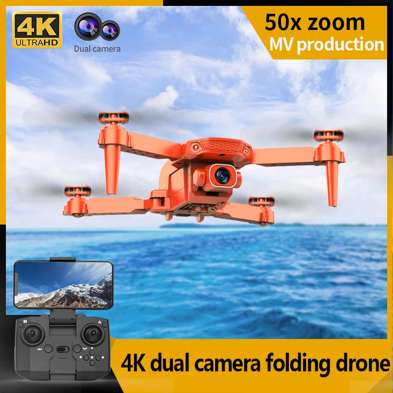 

Квадрокоптер HJ78 с двойной камерой 4K HD и Wi-Fi